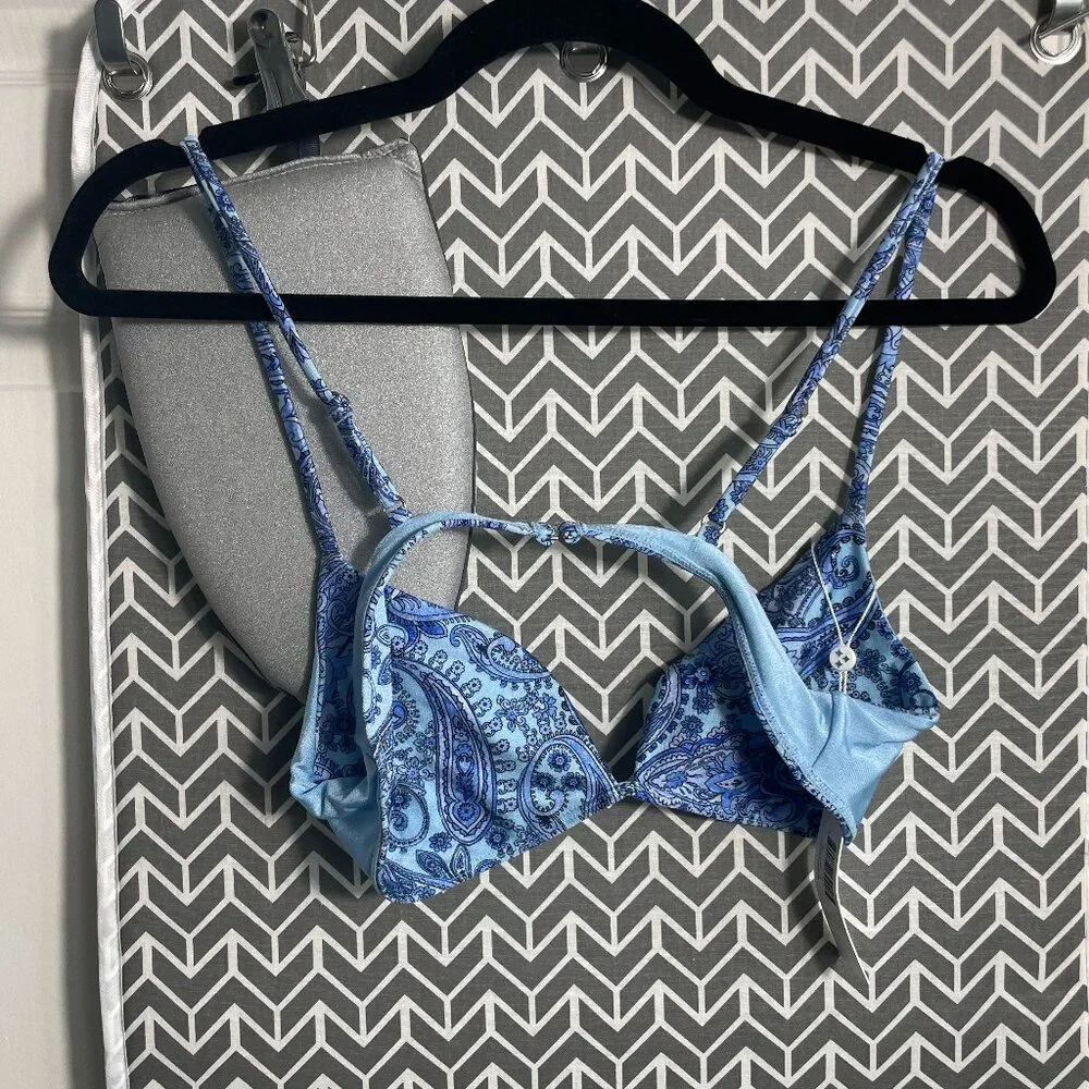 (NWT) Frankies Bikinis | Francesca Shine Bikini Top